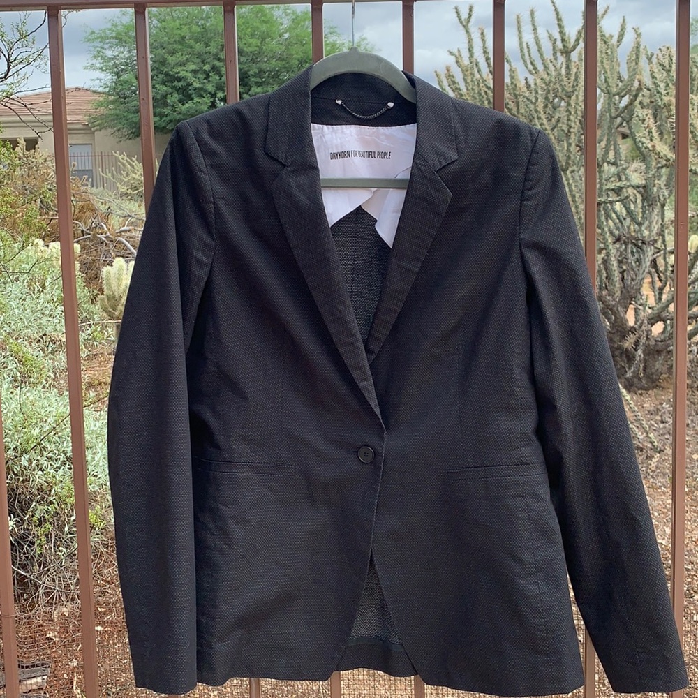 Women’s Black Single-Button Blazer - Unlabeled Brand